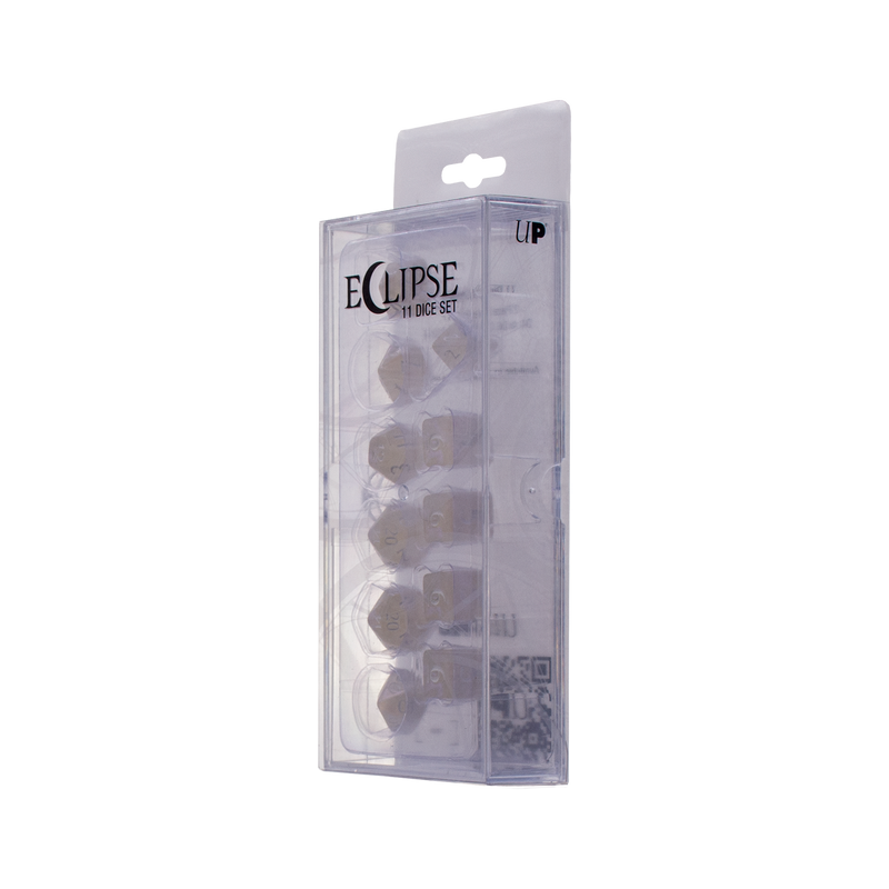 Ultra PRO: 11-Dice Set - Eclipse (Arctic White)