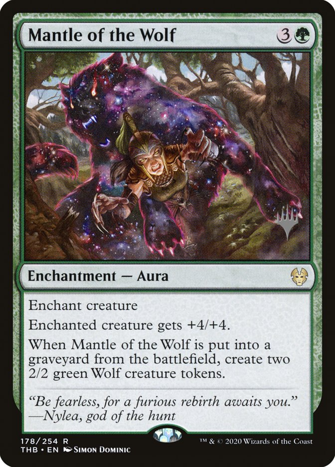 Mantle of the Wolf (Promo Pack) [Theros Beyond Death Promo Pack]