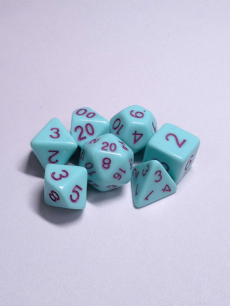 HD Dice Set - 7pc - Minty