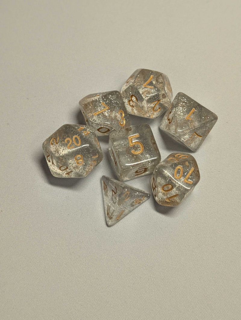 HD Dice Set - 7pc - Sparkle Dust