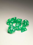 HD Dice Set - 7pc - Bejewled Green