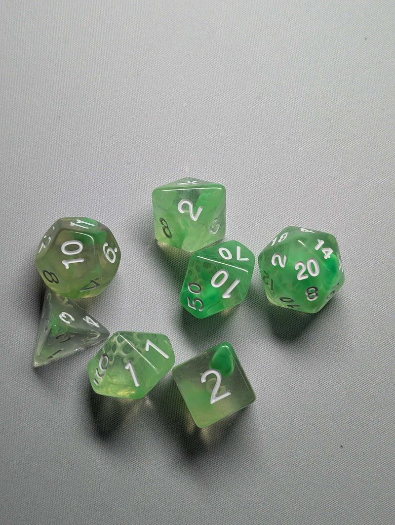 HD Dice Set - 7pc - Biopunk Blob