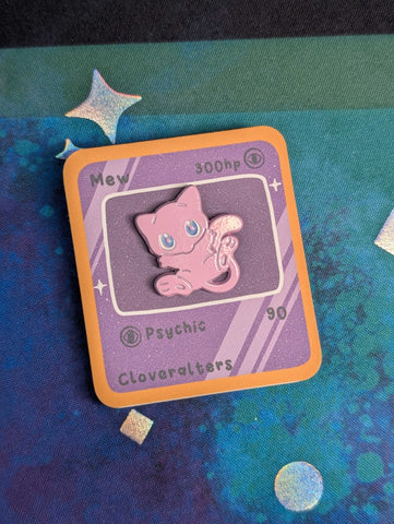 CloverAlters - Kawaii Mew - Enamel Pin