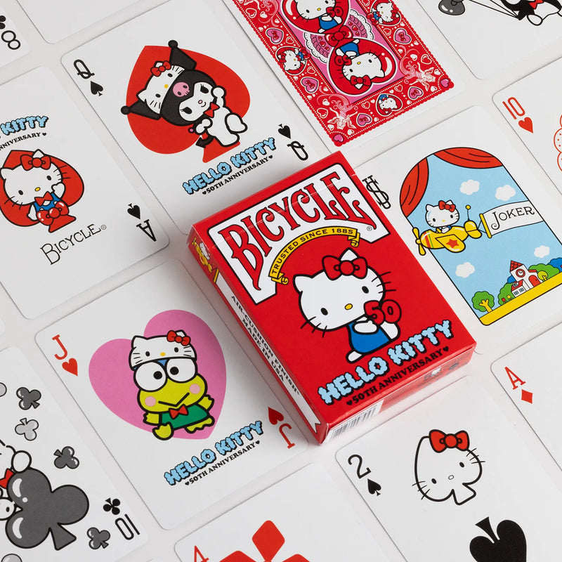 Bicycle - Hello Kitty 50th Anniversary Playing Cards