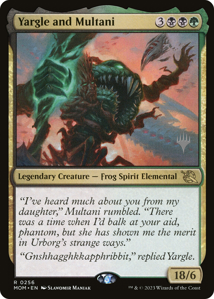 Yargle and Multani (Promo Pack) [March of the Machine Promo Pack]