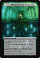 (Oversized Scheme) My Tendrils Run Deep (Full Art) [Duskmourn: Archenemy]
