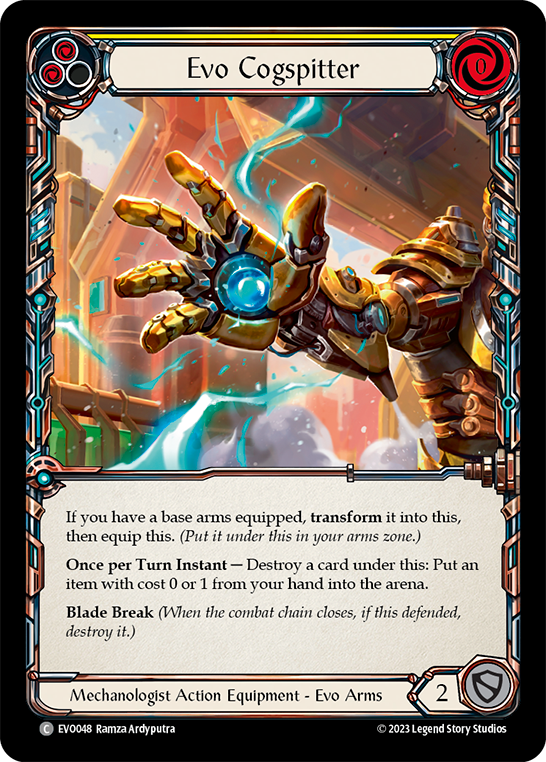 Evo Cogspitter [EVO048] (Bright Lights) Cold Foil