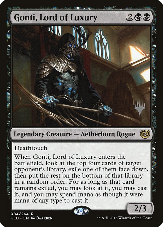 Gonti, Lord of Luxury (Promo Pack) [Kaladesh Promo Pack]