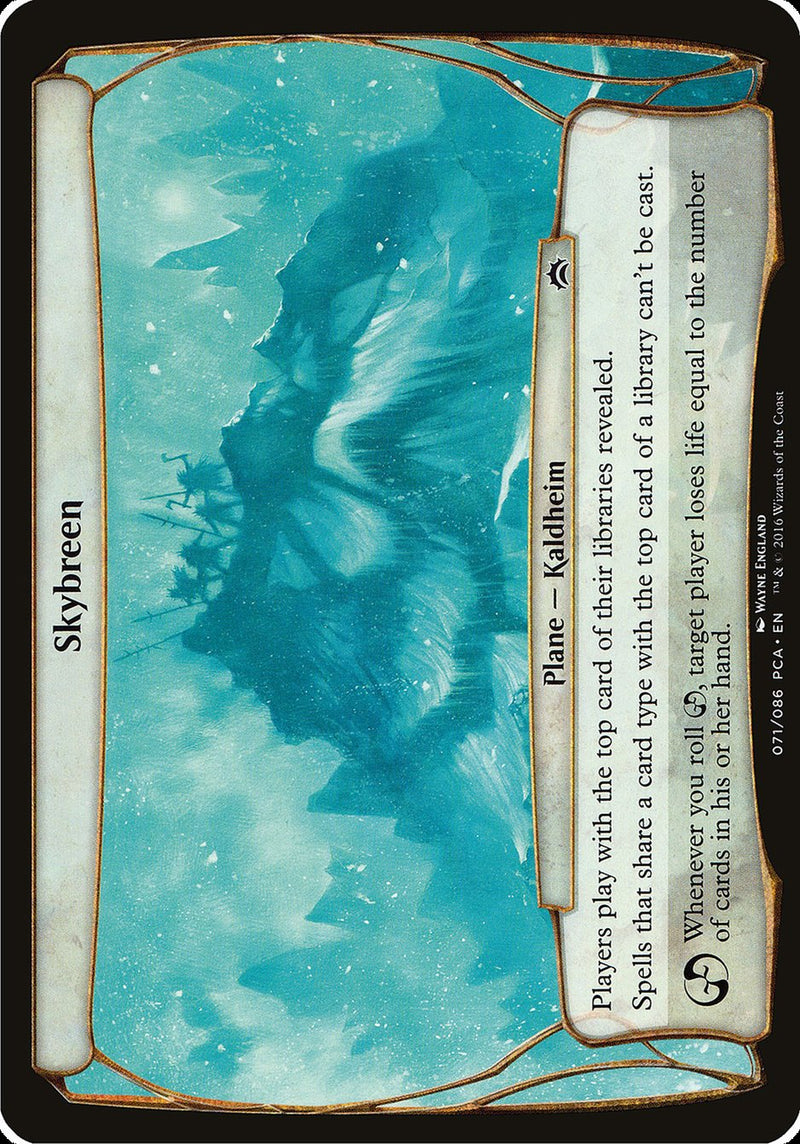 (Oversized Plane) Skybreen [Planechase Anthology Planes]