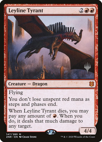 Leyline Tyrant (Promo Pack) [Zendikar Rising Promo Pack]