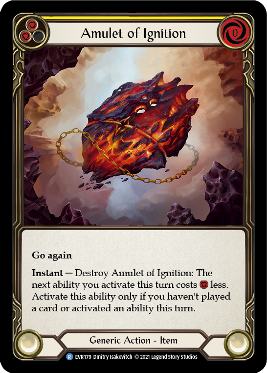 Amulet of Ignition [EVR179] (Everfest) 1st Edition Normal