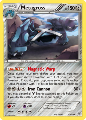 Metagross (49/98) (XY: Ancient Origins) [Theme Deck Exclusive]
