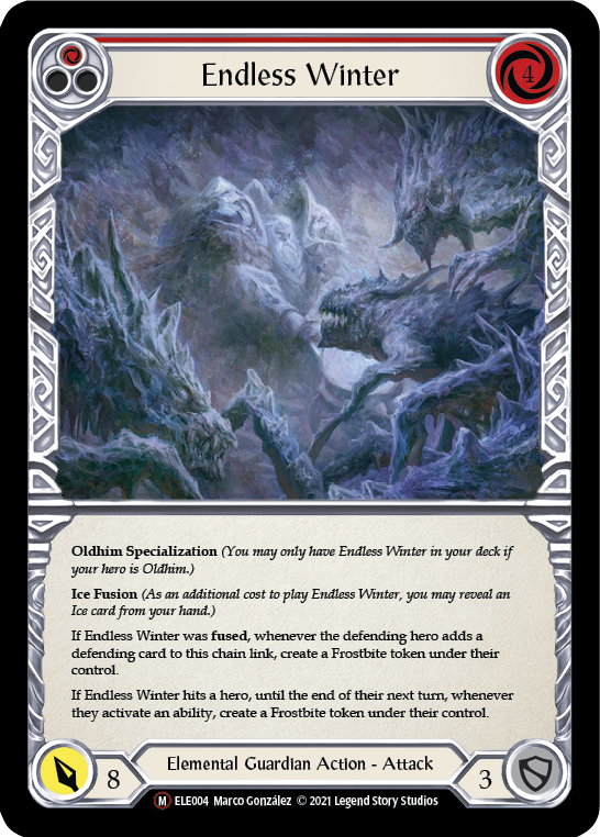 Endless Winter [U-ELE004] (Tales of Aria Unlimited) Unlimited Normal