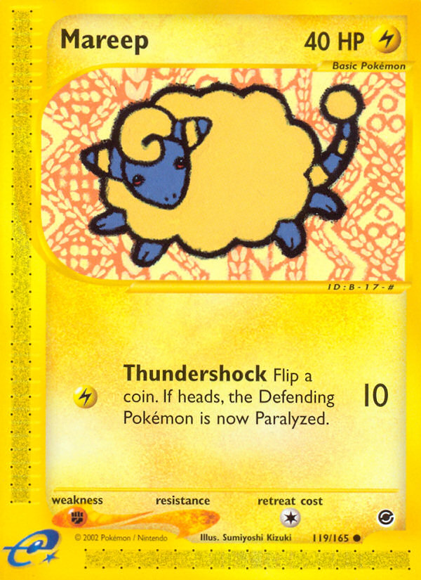 Mareep (119/165) [Expedition: E-Card Base Set]