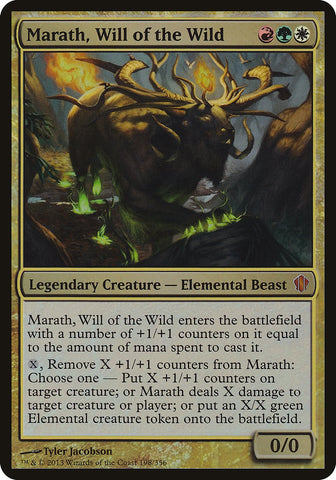 (Oversized) Marath, Will of the Wild [Commander 2013 Oversized]