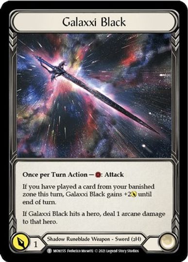 Boltyn // Galaxxi Black [MON030 // MON155] (Monarch Unlimited) Unlimited Normal