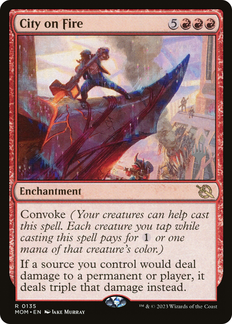City on Fire (Promo Pack) [March of the Machine Promo Pack]