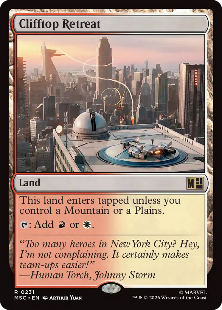 Clifftop Retreat [Marvel Super Heroes Commander]