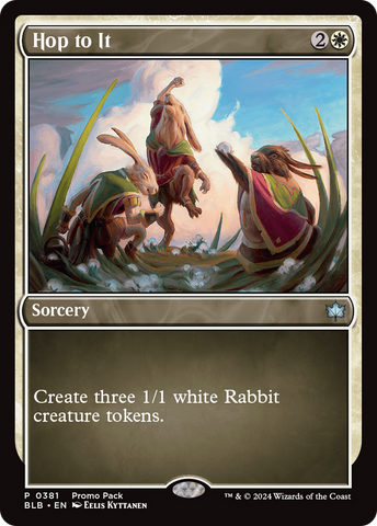 Hop to It [Bloomburrow Promo Pack]