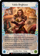 Valda Brightaxe [EVR019] (Everfest) 1st Edition Rainbow Foil