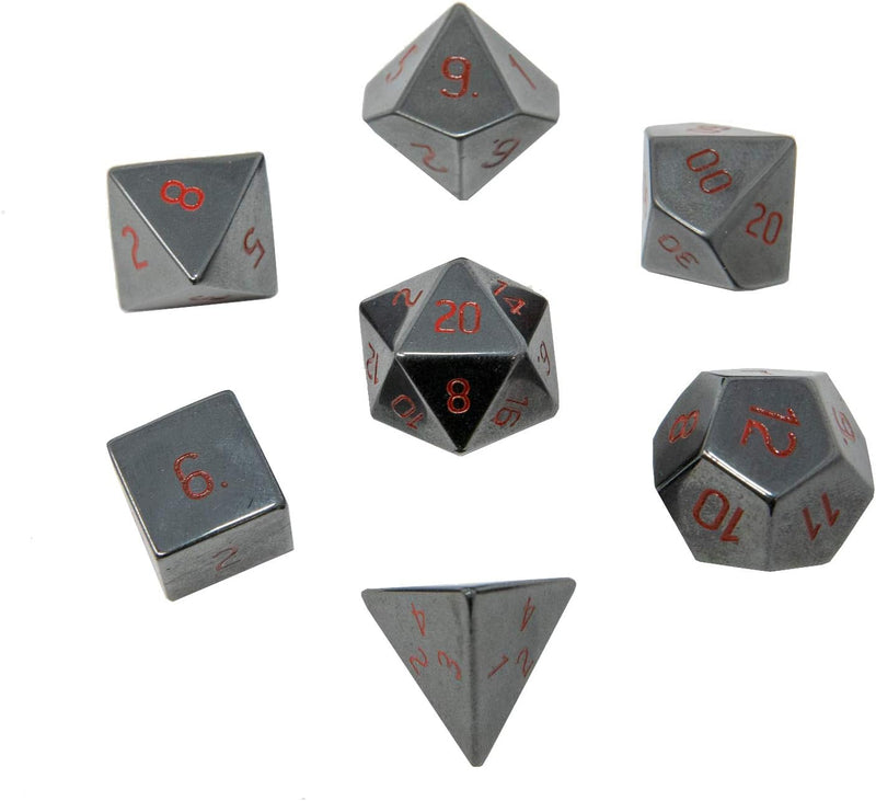 Ultra PRO: 7-Dice Set - Gemstone (Hematite)