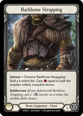 Barkbone Strapping [WTR005-C] (Welcome to Rathe) Alpha Print Cold Foil