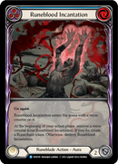 Runeblood Incantation (Blue) [EVR109] (Everfest) 1st Edition Extended Art Rainbow Foil