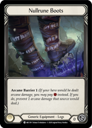 Nullrune Boots [U-ARC158] (Arcane Rising Unlimited) Unlimited Normal