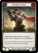Steelblade Shunt (Red) [TEA011-R] (Dorinthea Hero Deck) 1st Edition Normal