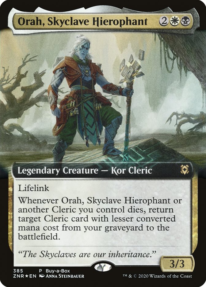 Orah, Skyclave Hierophant (Buy-A-Box) [Zendikar Rising Promos]