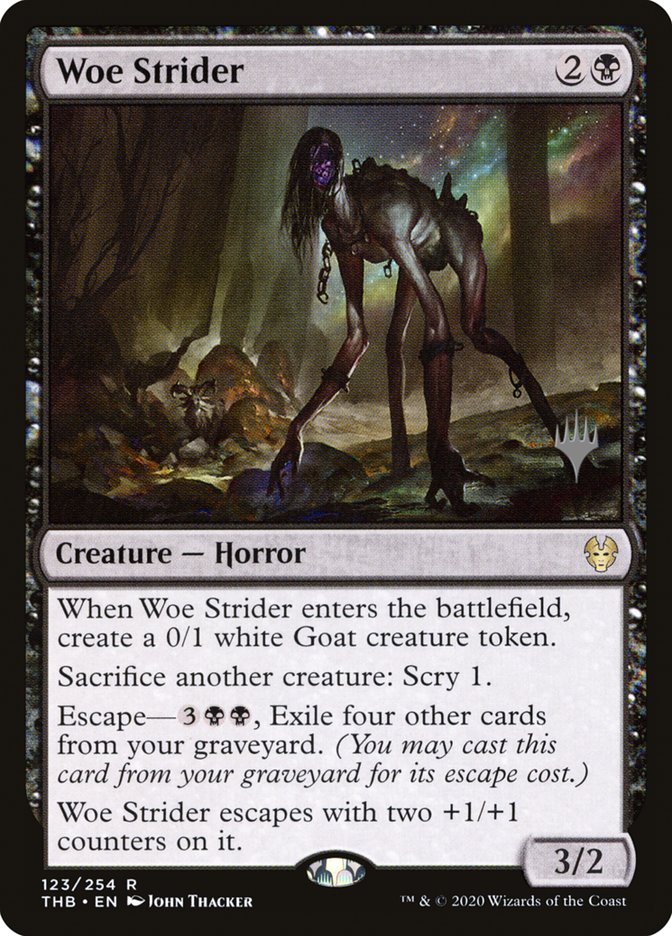 Woe Strider (Promo Pack) [Theros Beyond Death Promo Pack]