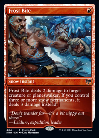Frost Bite (Promo Pack) [Kaldheim Promo Pack]