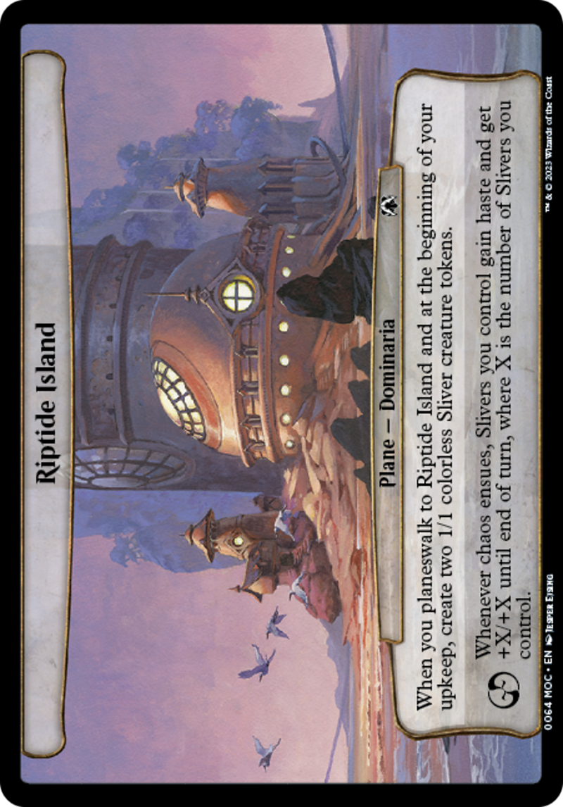 (Oversized Plane) Riptide Island [March of the Machine Commander Planes]