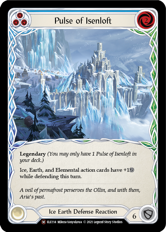 Pulse of Isenloft [U-ELE114] (Tales of Aria Unlimited) Unlimited Rainbow Foil