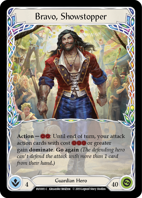 Bravo, Showstopper [BVO001-C] (Bravo Hero Deck) 1st Edition Normal