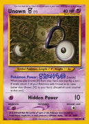 Unown (V) (89/105) [Neo Destiny Unlimited]