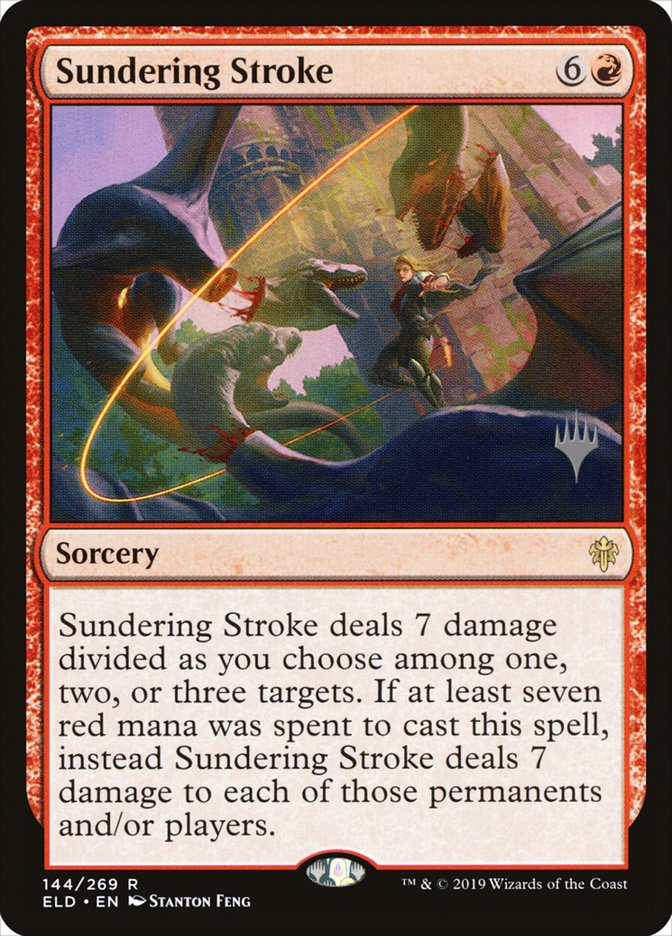 Sundering Stroke (Promo Pack) [Throne of Eldraine Promo Pack]