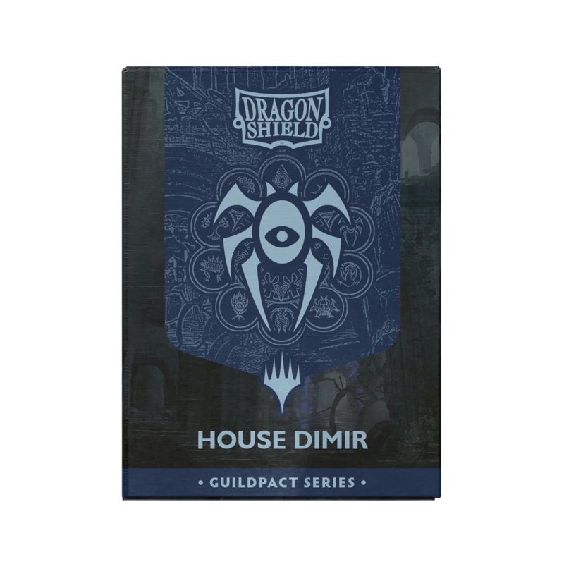 Dragon Shield: Standard 100ct Dual Matte Art Sleeves - House Dimir