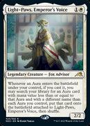 Light-Paws, Emperor's Voice (Promo Pack) [Kamigawa: Neon Dynasty Promo Pack]