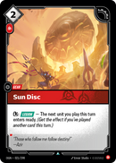 front of card Sun Disc [Origins]