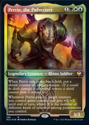 (Thick Stock Display Commander) Perrie, the Pulverizer [Streets of New Capenna Commander]