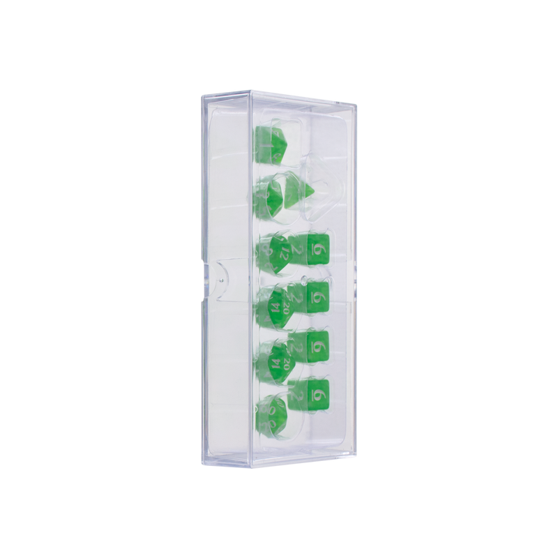 Ultra PRO: 11-Dice Set - Eclipse (Lime Green)