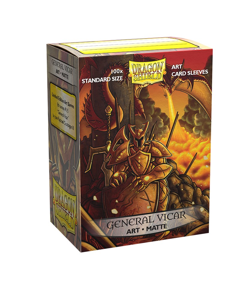 Dragon Shield: Standard 100ct Art Sleeves - General Vicar