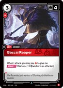 front of card Baccai Reaper [Vendetta] 009/166