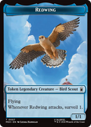 Redwing // Zabu Double-Sided Token [Marvel Super Heroes Tokens]