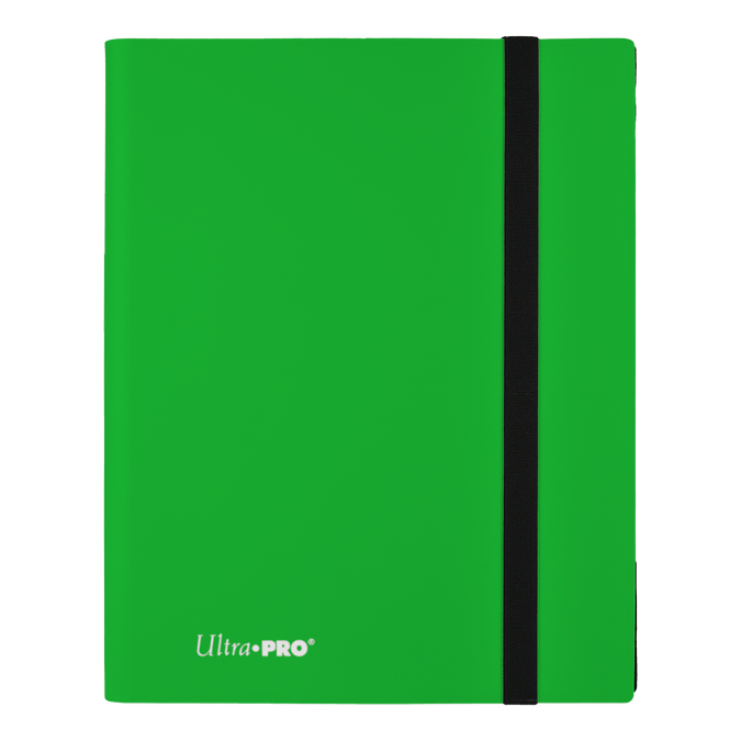 Ultra PRO: 9-Pocket PRO-Binder - Eclipse (Lime Green)