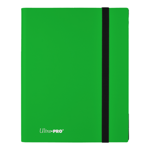 Ultra PRO: 9-Pocket PRO-Binder - Eclipse (Lime Green)
