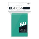 Ultra PRO: Small 60ct Sleeves - PRO-Gloss (Aqua)