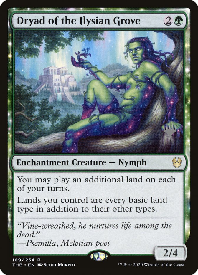 Dryad of the Ilysian Grove (Promo Pack) [Theros Beyond Death Promo Pack]