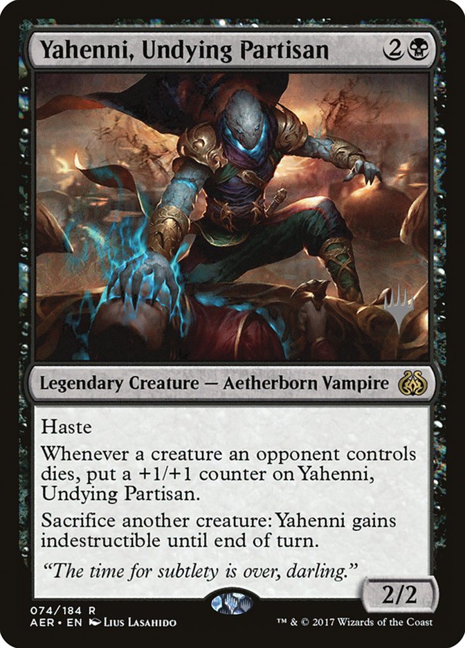 Yahenni, Undying Partisan (Promo Pack) [Aether Revolt Promo Pack]